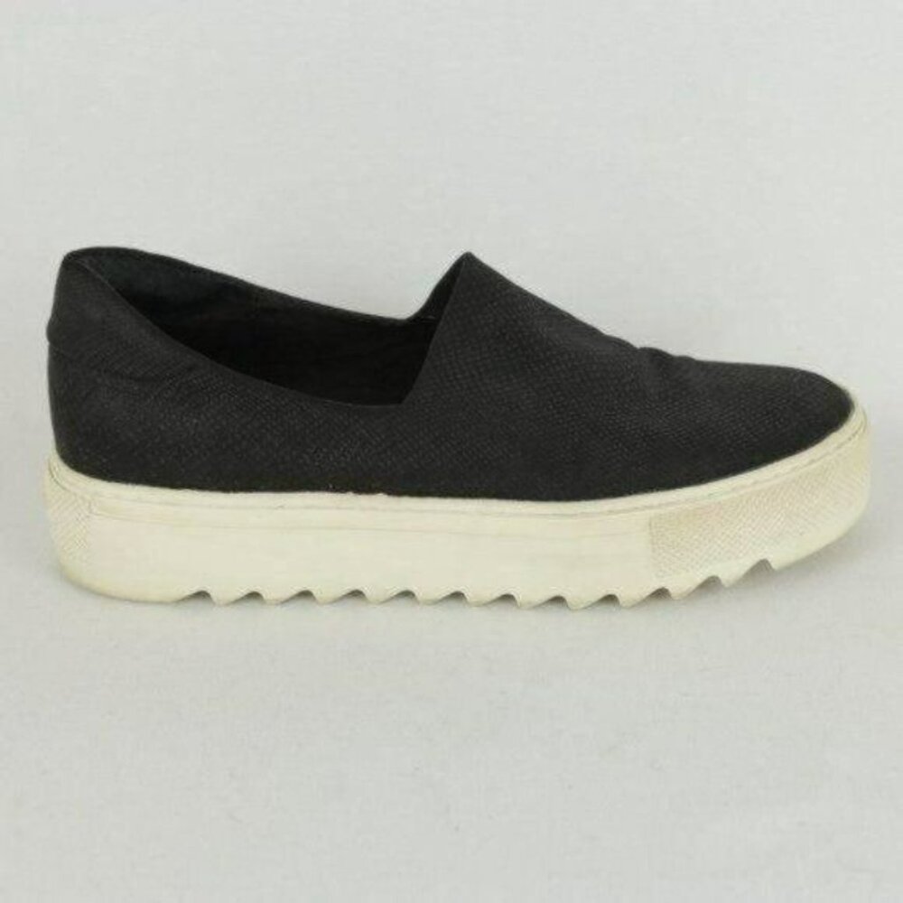 J/Slides Women's Size 8 Black Snake Print Vegan L… - image 7